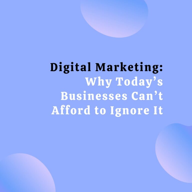 IMPORTANCE OF DIGITAL MARKETING FOR BUSINESS1